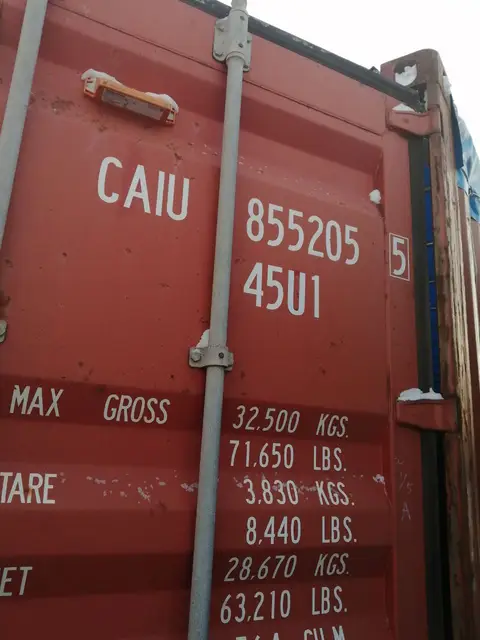 Контейнер CAIU8552055