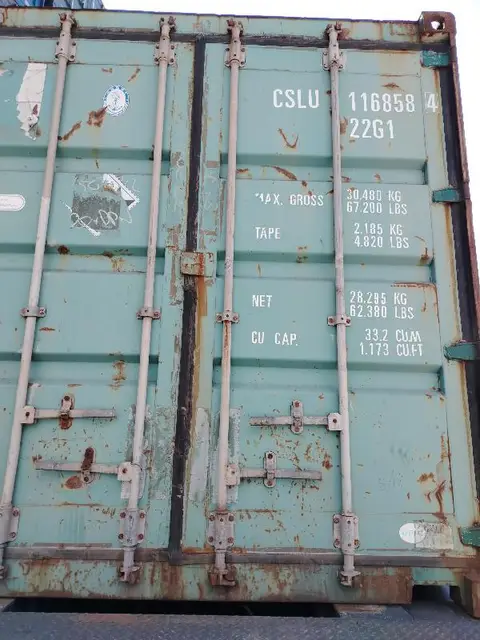Контейнер CSLU1168584