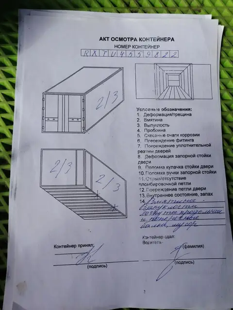 Контейнер RXTU4559822