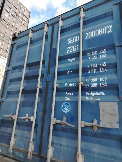 Контейнер SEGU2000863