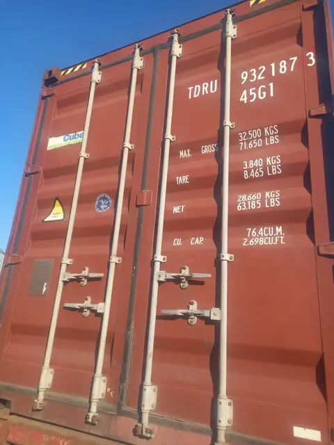 Контейнер TDRU9321873